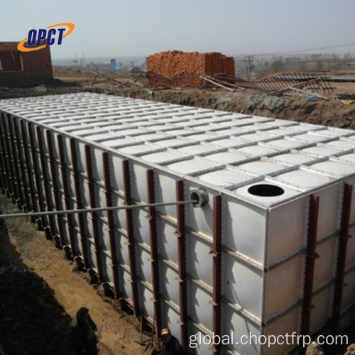 Fiberglass Rain Water Tank Low price 3000 liter combined type frp rain water tank Supplier